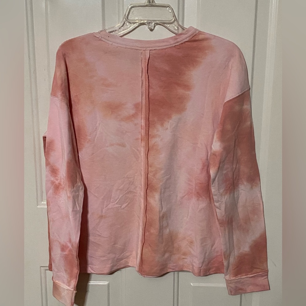 Brushed Brand Tie Dye Long Sleeve Tee - Picture 3 of 6
